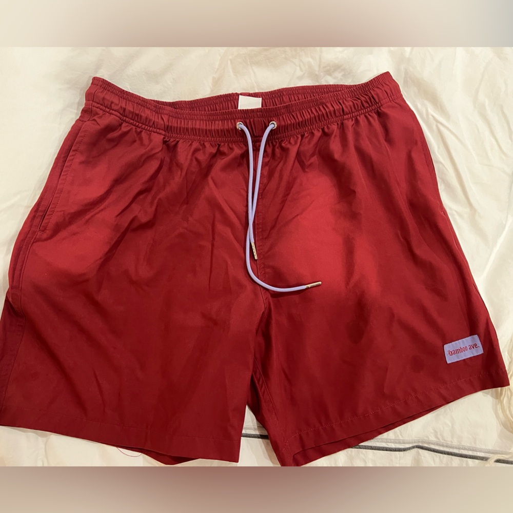 Bamboo Ave Short L Maroon